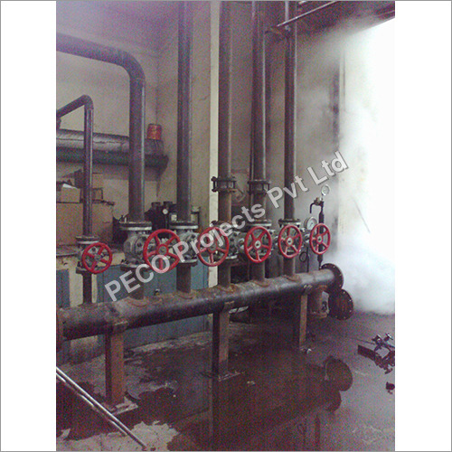 Steam Header Piping System