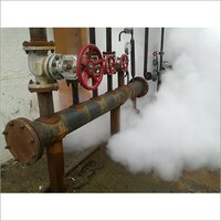 Industrial Steam Piping System