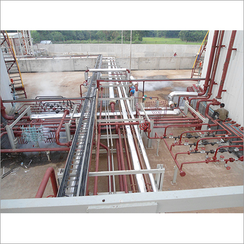 Industrial Steam Piping System