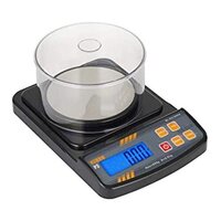 Digital Precision Analytical Balance Lab Scale - ABS Plastic, 120mm x 170mm x 65mm , 500g Capacity with 0.01g Readability and 100mm x 100mm Platform Size