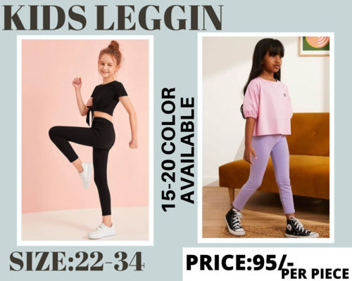 Kids Pink Leggings at best price in Kochi by V-Star Creations Private  Limited | ID: 12351233248