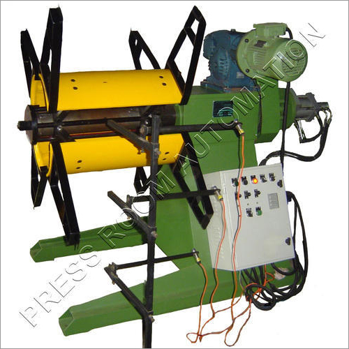 VD-30 Motorized Decoiler With Hydraulic Expandable Jaws