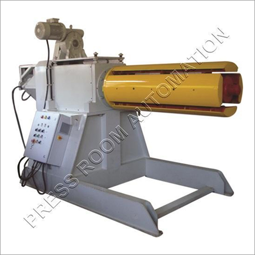 Motorized Decoiler 10 Tons With Hydraulic Jaw Expansion