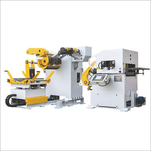 Cradle Type Decoiler With NC Servo Straightener Feeder