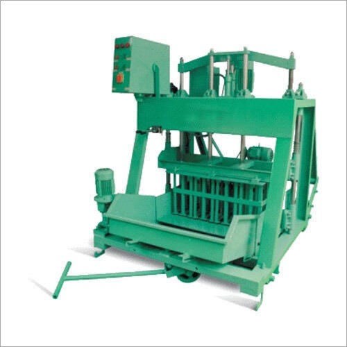 Concrete Brick Making Machine - PLC Controlled, Automatic Operation | High Durability for Industrial Use