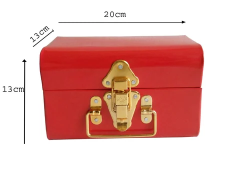 Metal Red Trunk Box