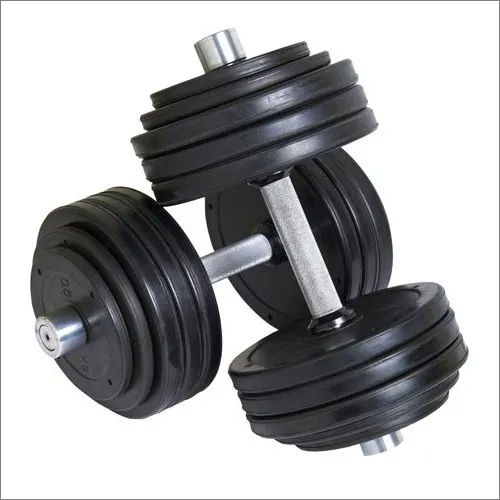 Black Gym Dumbbell