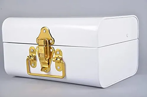 Metal White Gifting Trunk Box