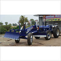Blue Farmtrac Tractor Grader