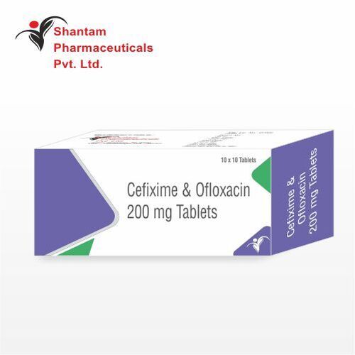 Cefixime 200mg And Ofloxacin 200mg Tablets