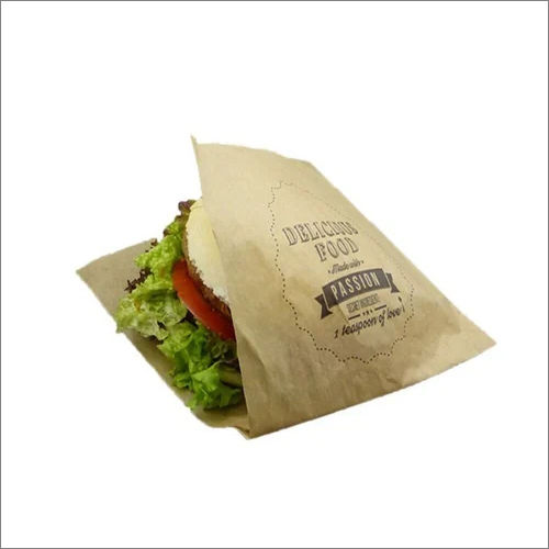 Brown Burger Pocket Bag