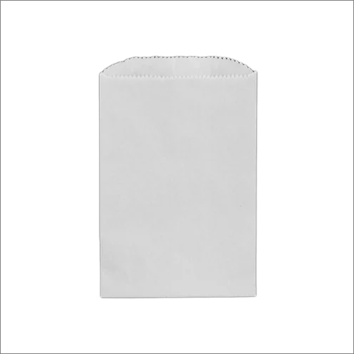 Recyclable White V Bottom Paper Pouch