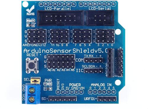 Arduino Compatible Sensor Shield V5.0 Expansion Board