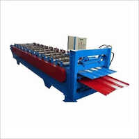 Blue Double Layer Roofing Sheet Machine