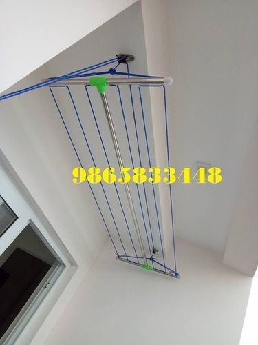 ceiling cloth drying hangers at Angamaly