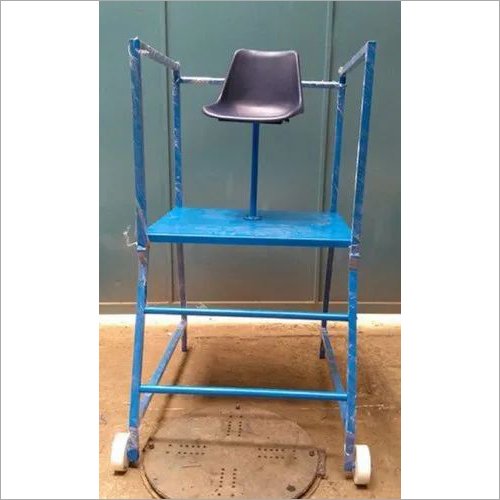 Blue Badminton Coach Chair