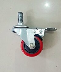 2'' PU Wheel Threaded Pillar Type