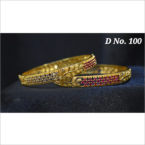 Traditional Gold Plated Designer Bangle