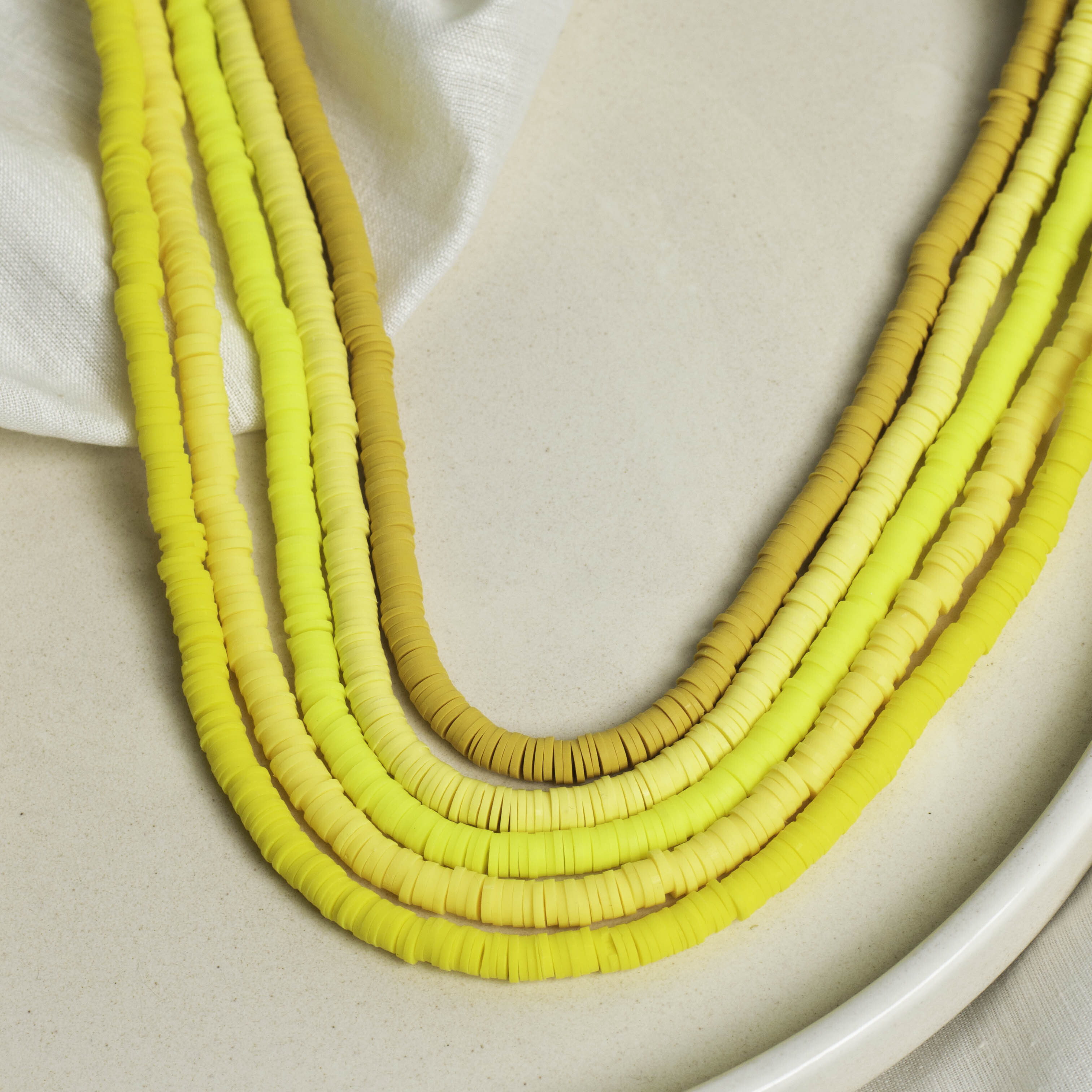 Plain Polymer fimo beads