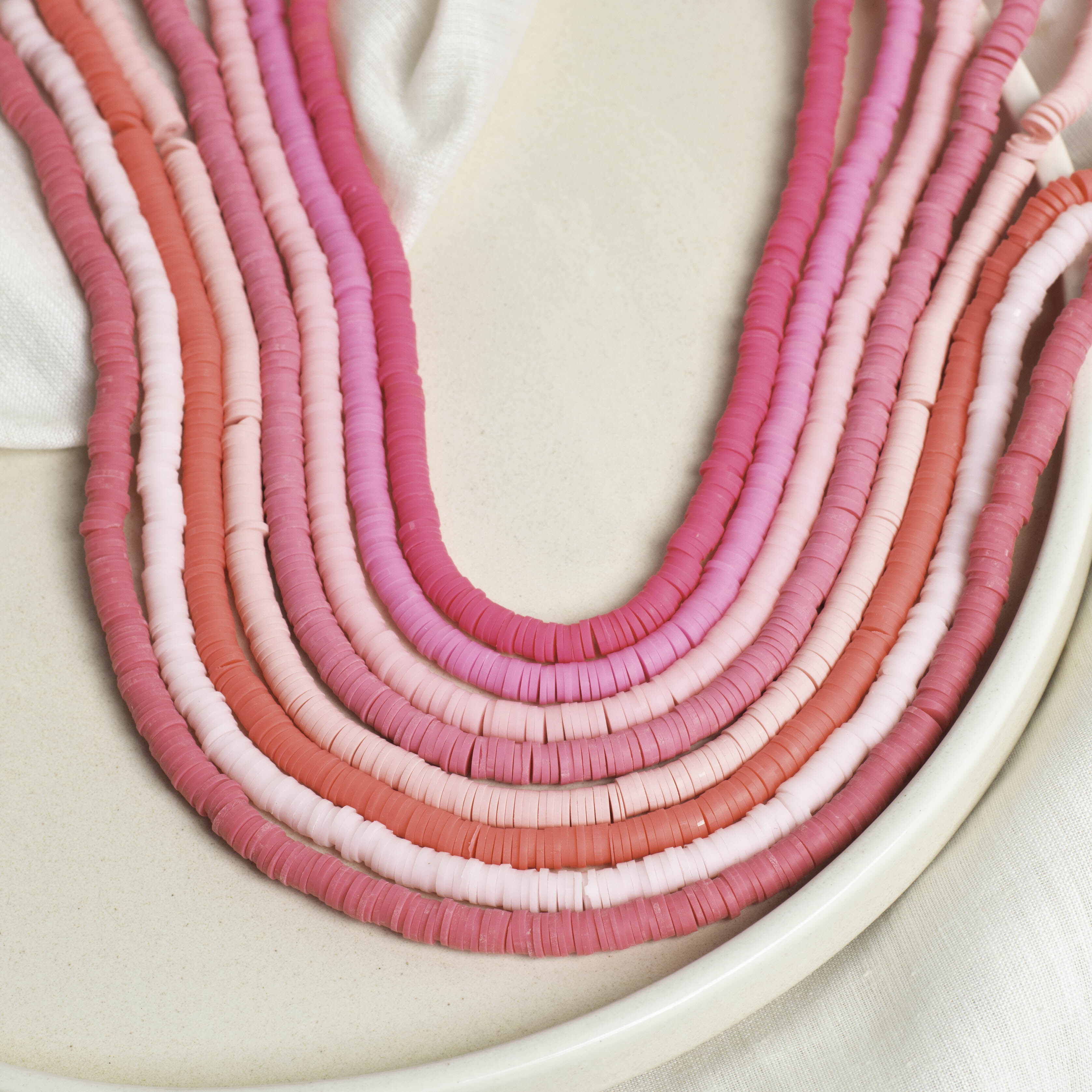 Plain Polymer fimo beads