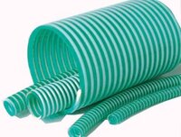 Pvc Suction Hose Pipe - 20-200 Mm Size, Green, Silver, Orange, Blue | Seamless, 30m Length, Male Connection, Roll End Protector