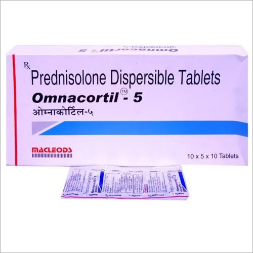 5 Mg Prednisolone Dispersible Tablets