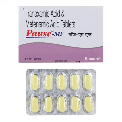 Tranexamid And Mefenamic Acid Tablets Cool & Dry Place