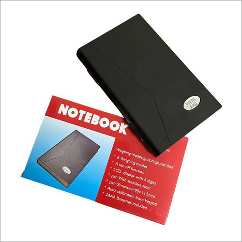 Diary Jewellery Scale - Stainless Steel Pan 90x115mm, 5 Digit LCD Display, Black Color - 6 Weighing Modes, Auto Off Function, Analog Monitor Display, Includes 2 AAA Batteries, Warranty Available