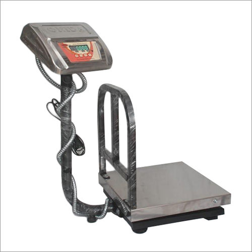 Silver Industrial Platform Scale