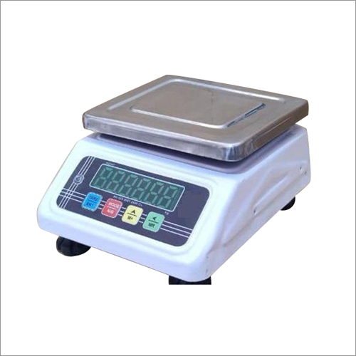 Micro Mini Weighing Scale - Steel Material, Digital Monitor Display | Silver Color, Warranty Included