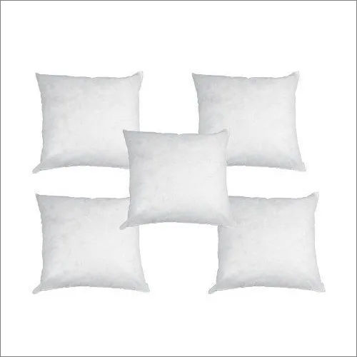 White Microfiber Cushion