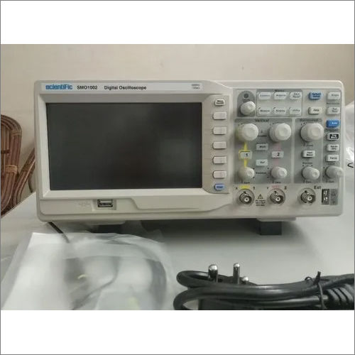 White Digital Storage Oscilloscope