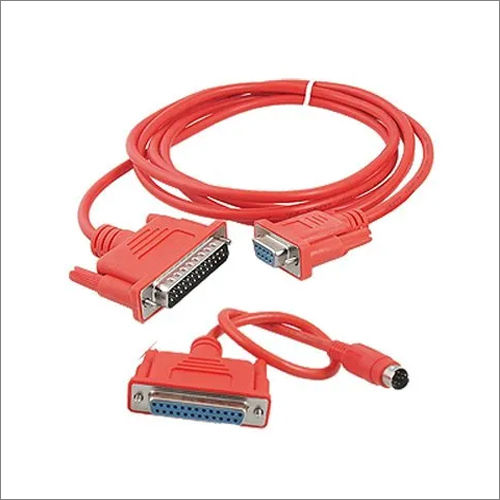 Red Mitsubishi Plc Programming Cable