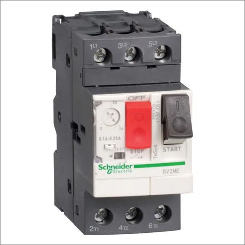 Gray Schneider Motor Protection Circuit Breaker