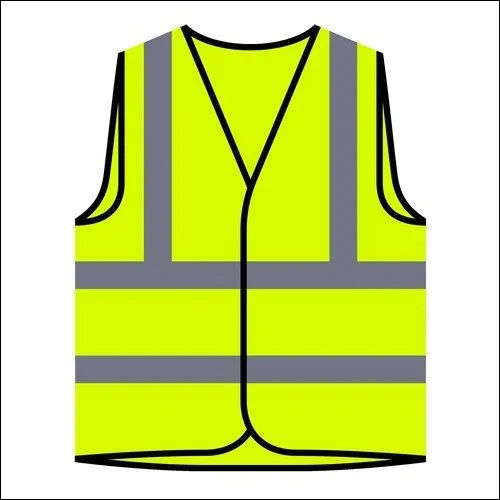 Neon Lime Safety Reflective Jacket