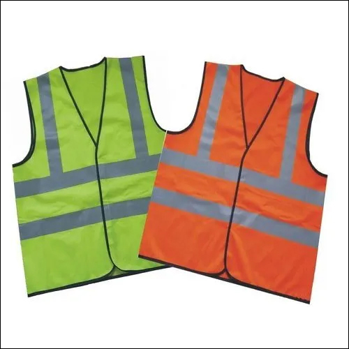 Without Sleeves Polyester Safety Jacket