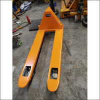 Low Profile Pallet Truck - 2500 KGS Lifting Capacity, 1150MM Fork Length, Durable Nylon Wheels | Easy To Operate, Industrial Use, New Condition, Yellow Color