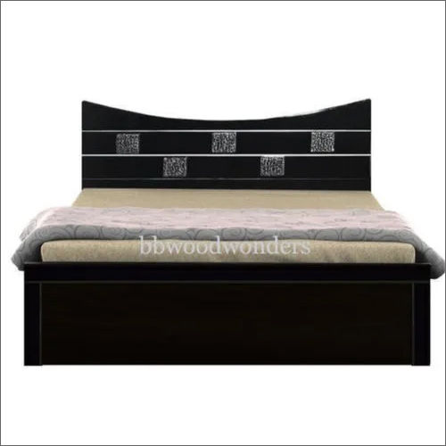 Black Wooden Queen Storage Bed