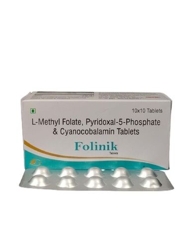 Tablets L-Methylefolate Pyridoxal 5 Phosphate Cyanocobalamin (Folinik Tab)