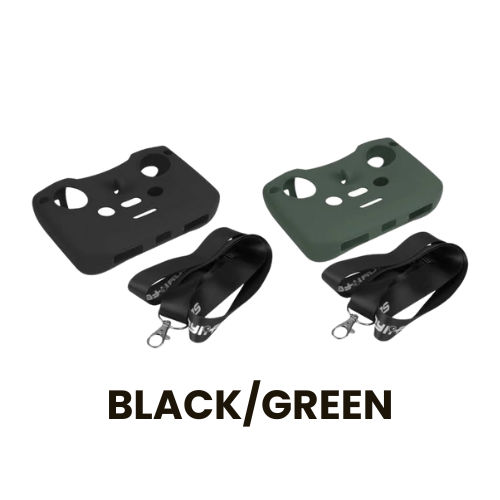 Silicone Protective Cover with Lanyard Strap Remote Controller Protective Sleeve for Mini 3