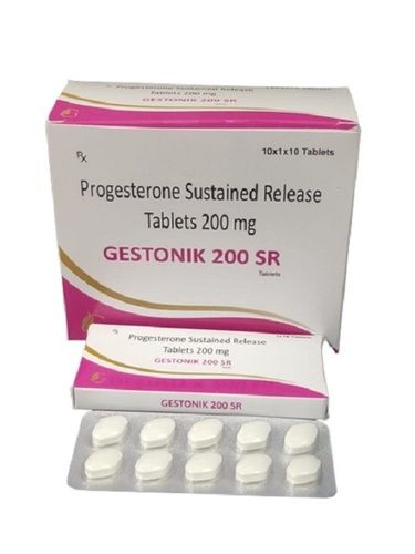 Progesterone SR tablet (Genstonik 200 SR Tab)