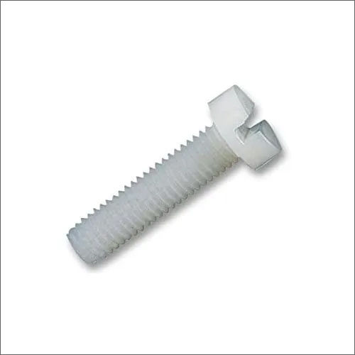 White Nylon M-3 Screw