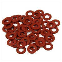 Bakelite Washer - Thermosetting Polymer, Red, Round | High Strength, Chemical Resistant, Designed For Automotive And Electrical Applications