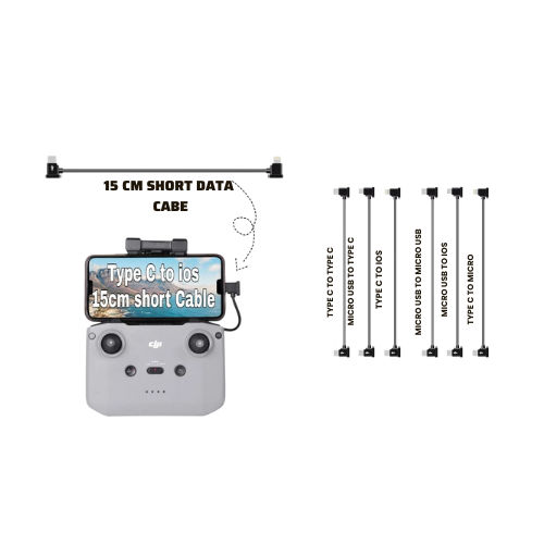 15 cm Short Data Cable Compatible with Dji Mini 3 Pro