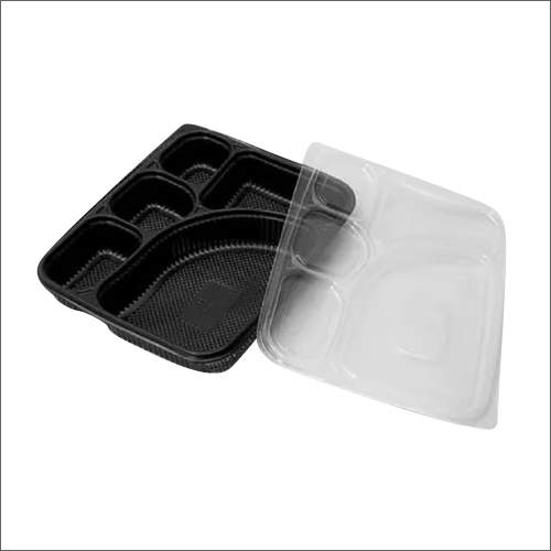 Black Meal Tray