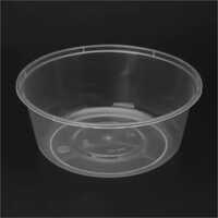 500ml Transparent Plastic Disposable Bowl - Plastic Material, 500ml Capacity, Transparent Color | High Quality And Versatile Design For Any Occasion