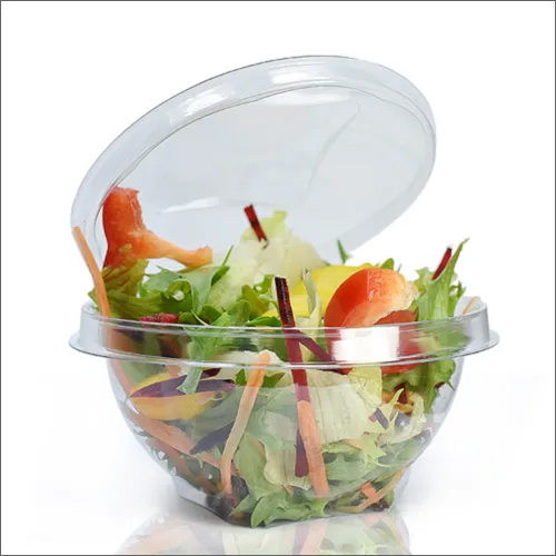 Small PET Hinged Salad Bowl