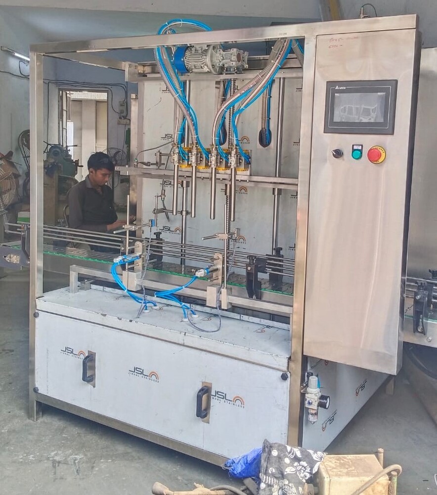 Stainless Steel Electric Bottle Filling Machine Application: Medical