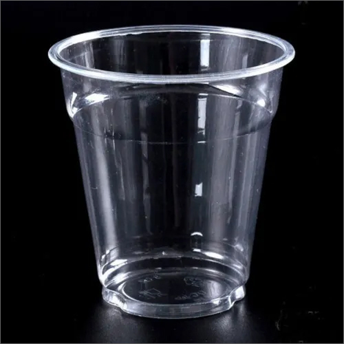 350ml Transparent Disposable Pet Plastic Glass