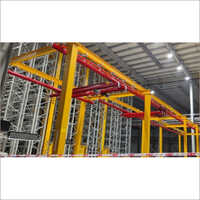 Yellow Industrial Light Crane Systems